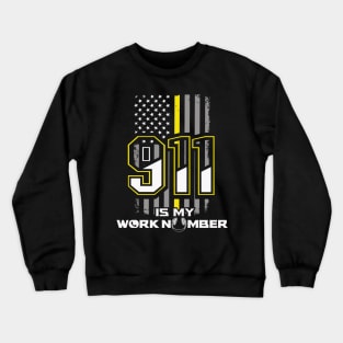 911 dispatcher gift Crewneck Sweatshirt